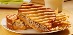 Tuna and cheese panini 