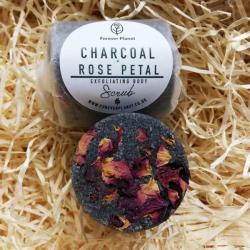 Charcoal & Rose Petal Body Scrub