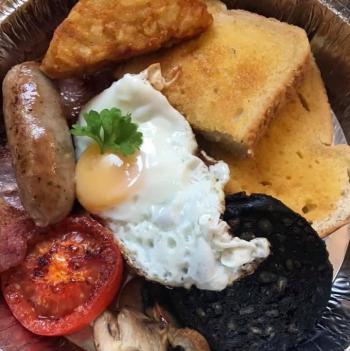 1 Full English Breakfast (GF available)