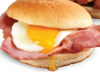 Bacon and egg