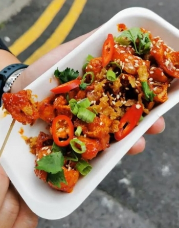 Crispy Korean Tofu 