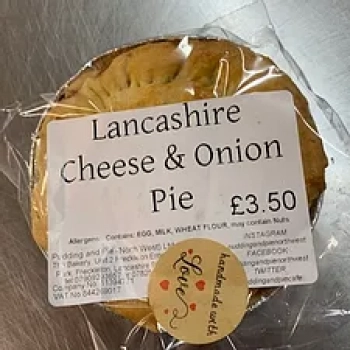  Individual Lancashire Cheese and Onion Pie 