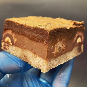 Caramel and Ferrero Rocher Brookie