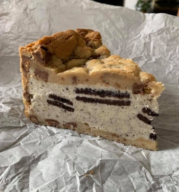 Oreo Cookie Pie Slice