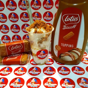 Biscoffe KnickerBocker Glory