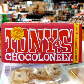 Tony's Chocolonely - Milk Caramel Biscuit (180g)