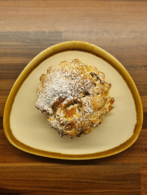Scone with Clotted Cream and Strawberry Jam