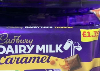 Dairy milk caramel 