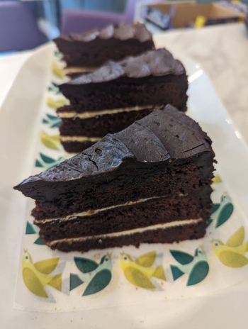  Vegan Chocolate Fudge Cake 