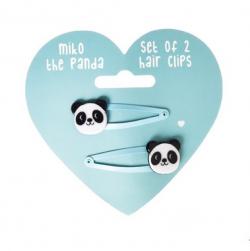 Panda hairclips 