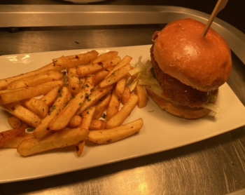 Salt and Pepper Chicken Burger 