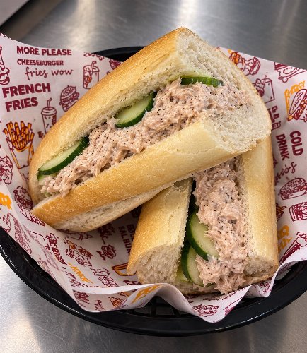 Tuna mayo & cucumber