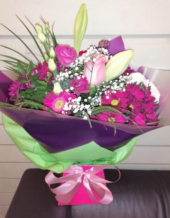 Hot Pink Handtied