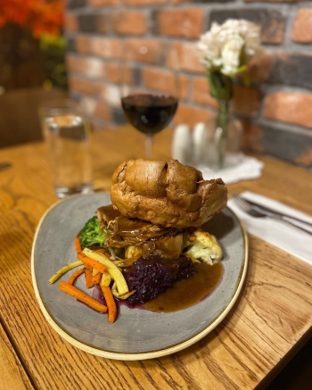 Sunday Roast Beef available from 2 pm Sunday