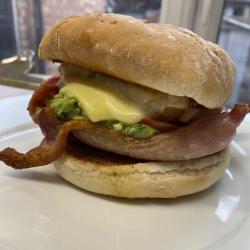 Barm with Two Toppings